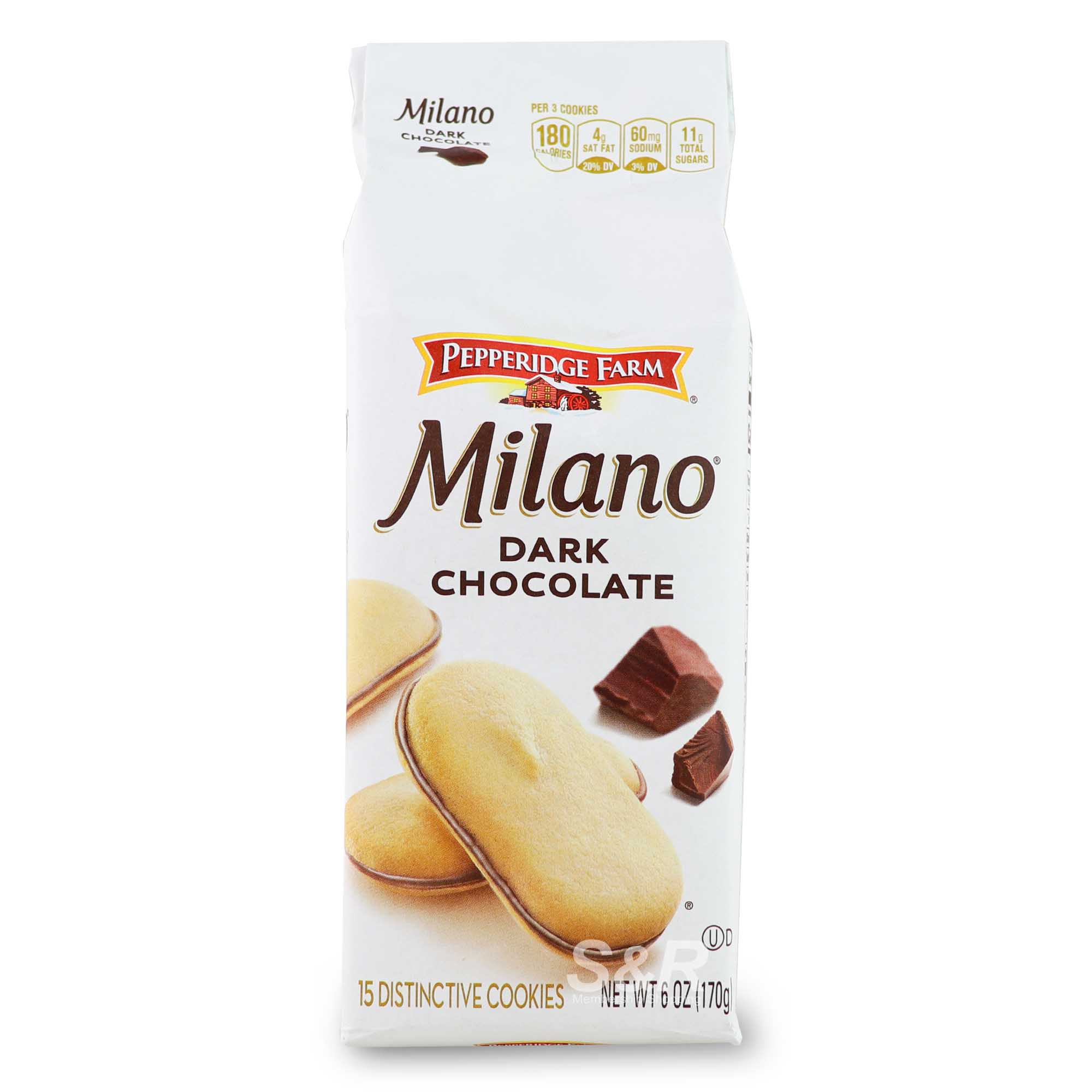 Pepperidge Farm Milano Dark Chocolate Cookies 170g